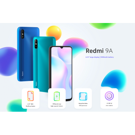 Xiaomi Redmi 9A Mobile Phone 2GB RAM 32GB ROM