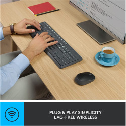 Logitech MK235 Wireless Desktop Keyboard & Mouse Combo