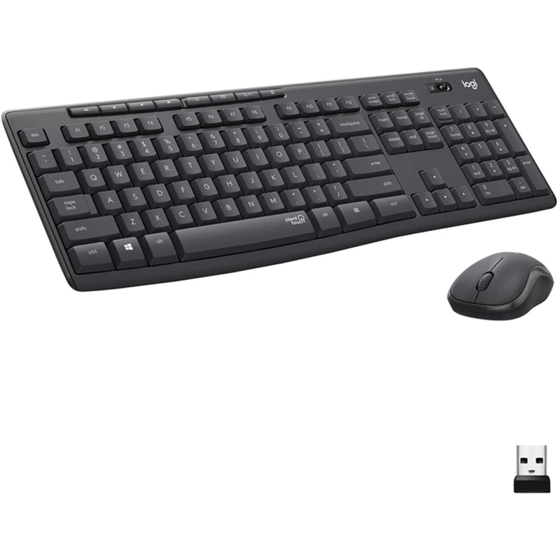 Logitech MK295 Silent Wireless Keyboard & Mouse Combo